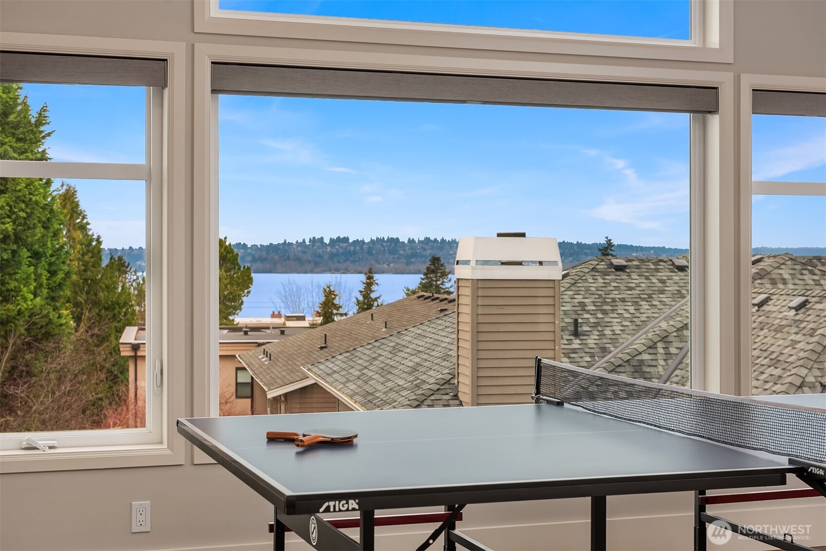 Entertain or relax in the bonus room that affords amazing lake and mountain views including spectacular sunsets!