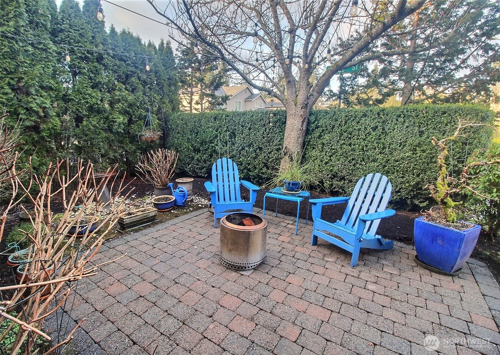 Lots of color from the Front Patio