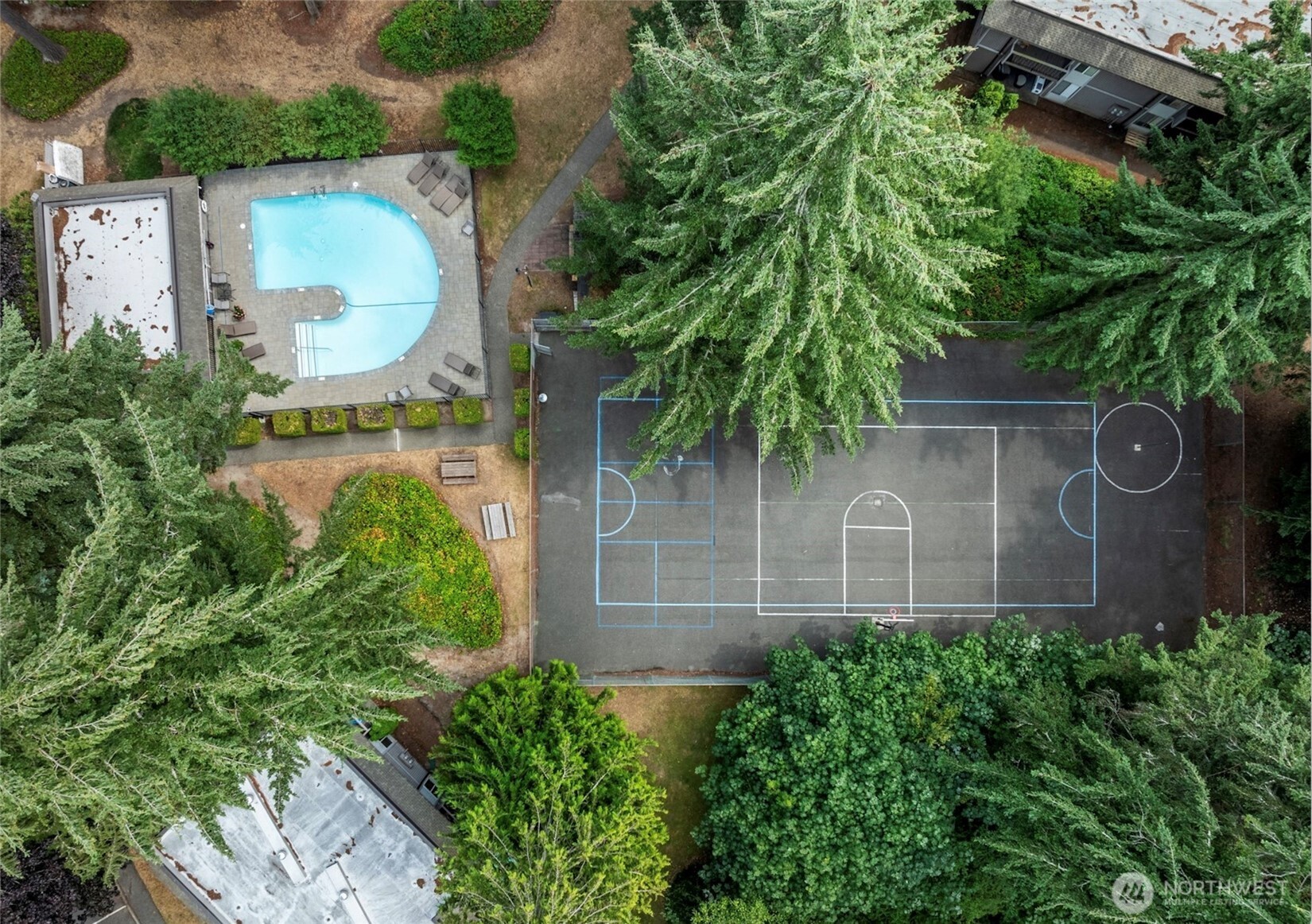 Sport Court and Amenities.