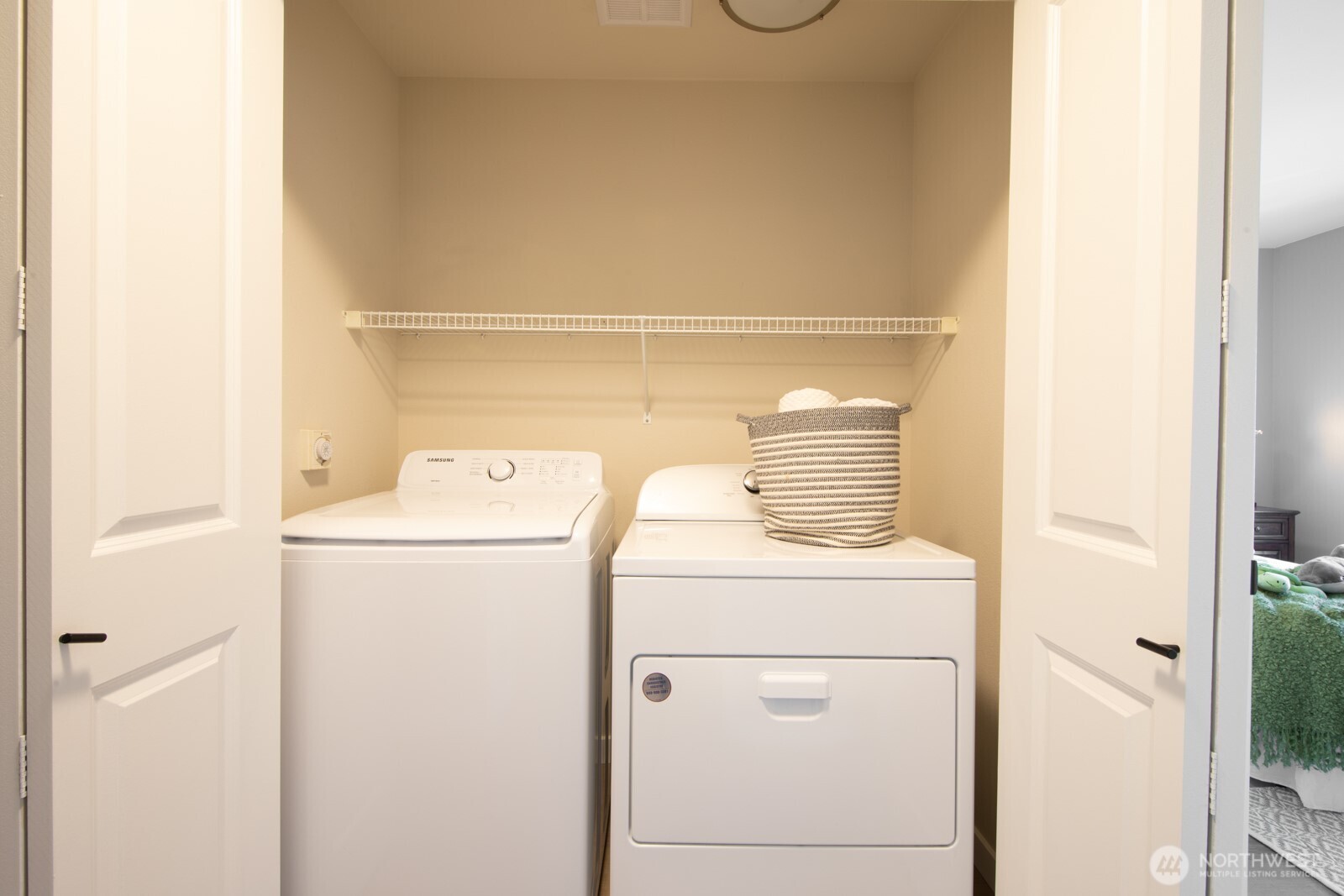 In unit laundry. Washer and Dryer included