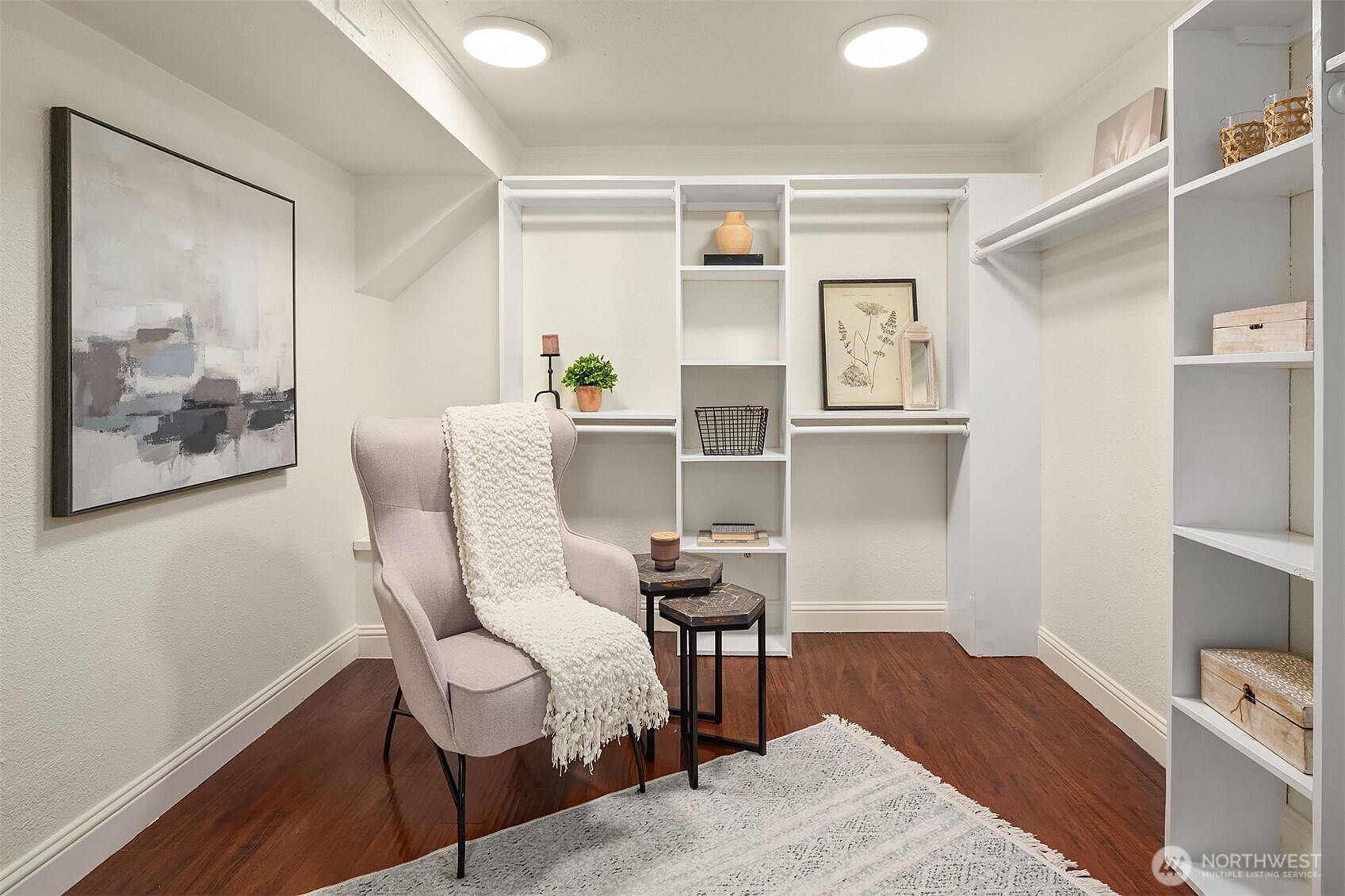 Lower Level Custom Walk-in Closet