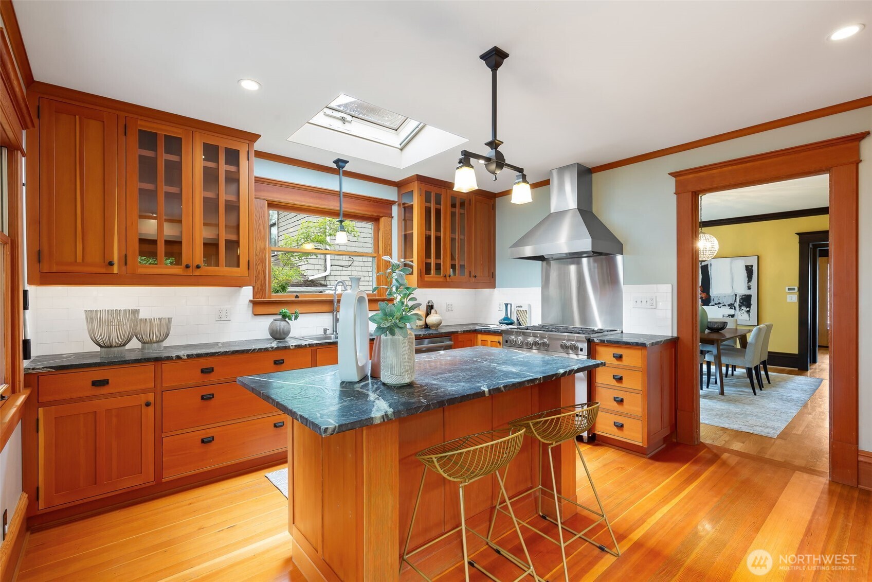 Dream kitchen with soapstone counters