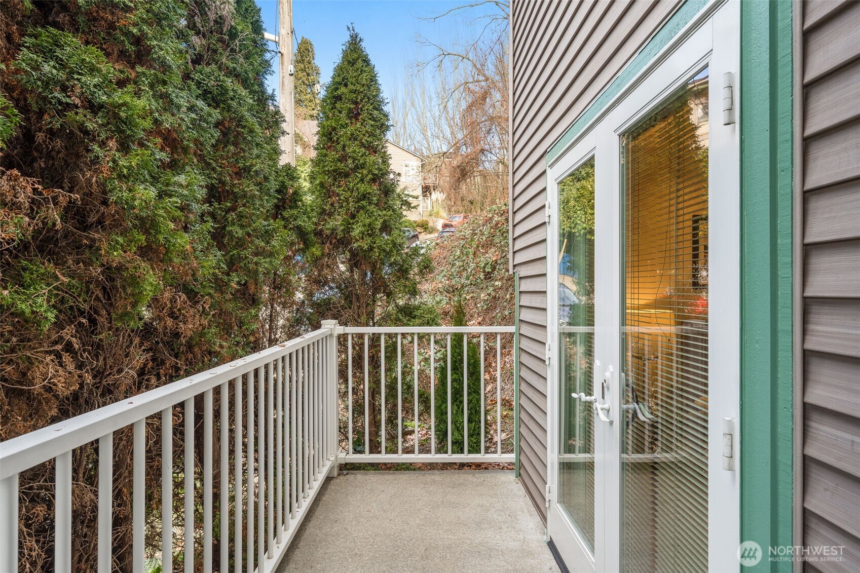 Extended large balcony off the Owners Bedroom.