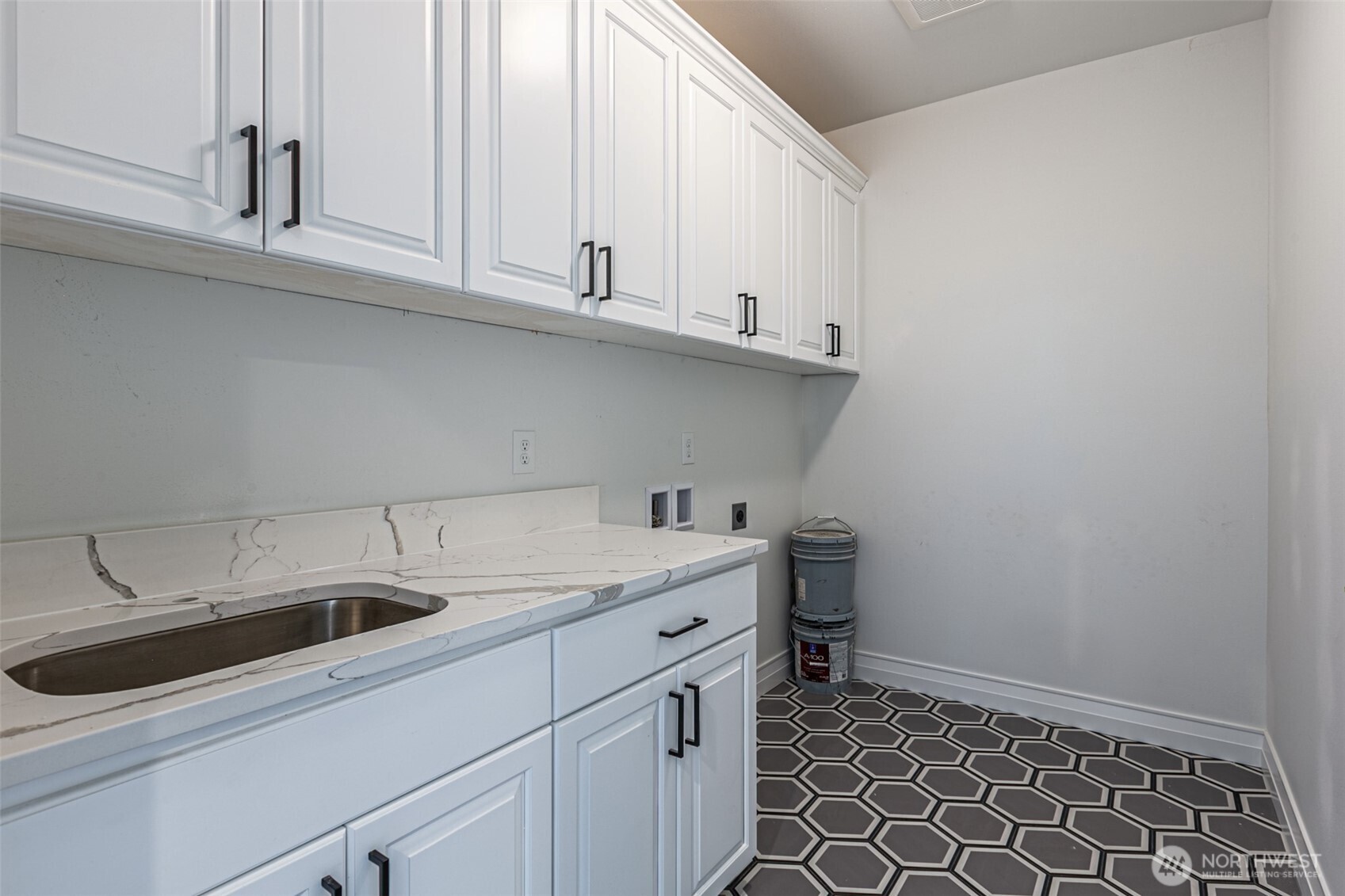 Stunning ensuite with heated floors and a stand-alone soaking tub