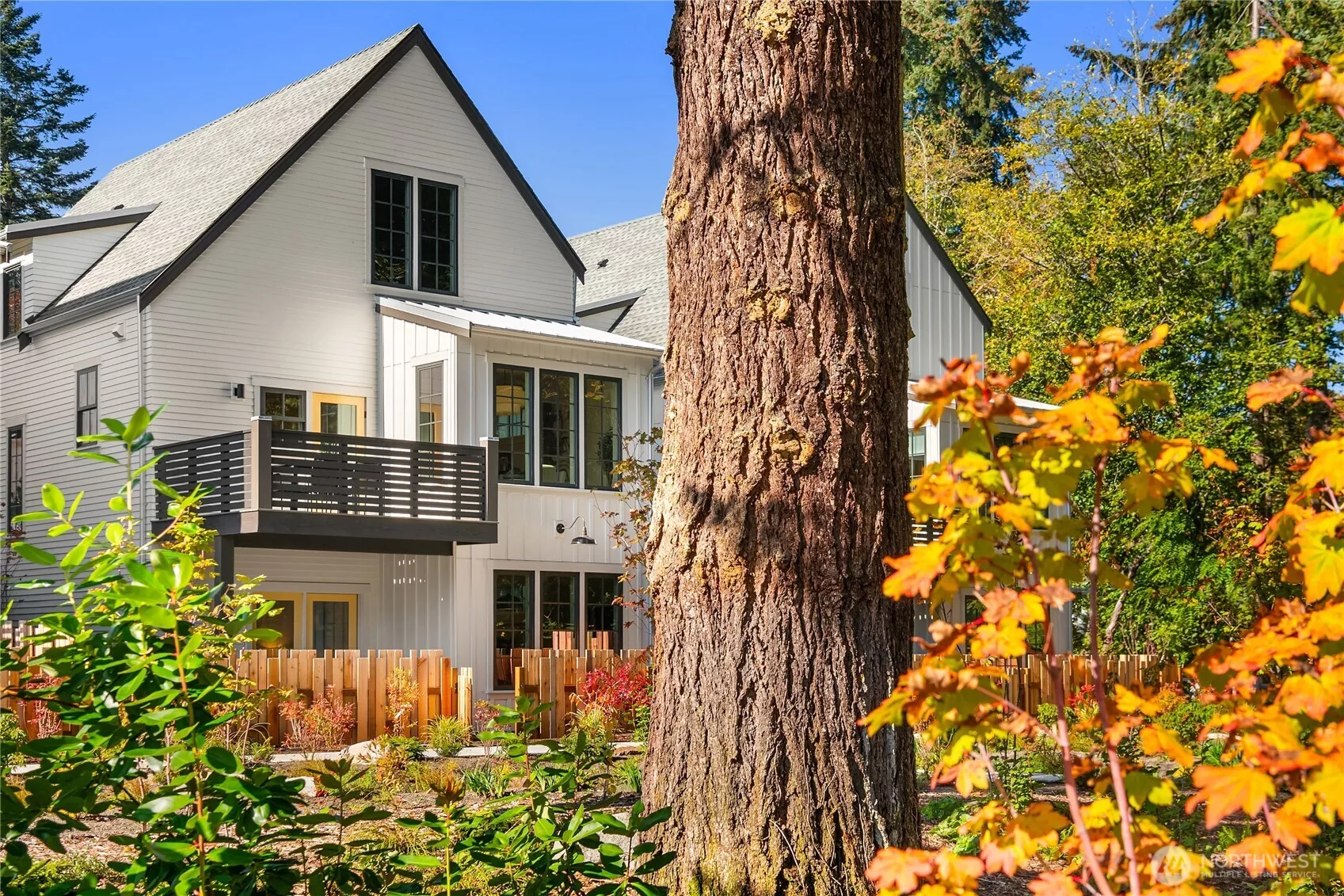 2214 NE 125th is the largest floor plan in the community, and is in a premium location at Thornton Creek Commons  overlooking the lush common area gardens and preserved woodland/open space beyond.