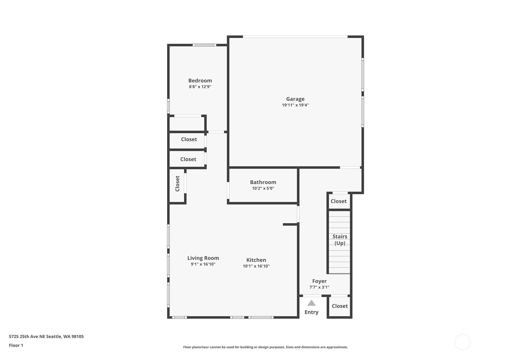 Lower level floorplan.