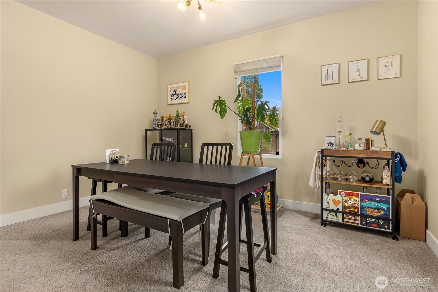 Upstairs dining room