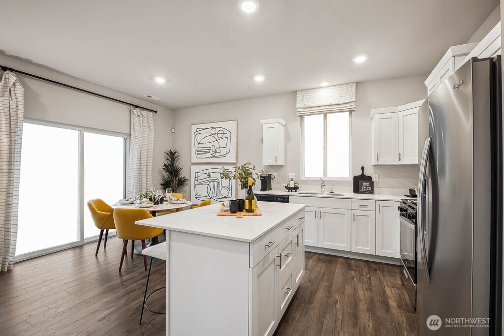 Fridge is an Optional feature. Photo is representational. Actual home is under construction. Colors, details and finishes will vary. See site agent for details.