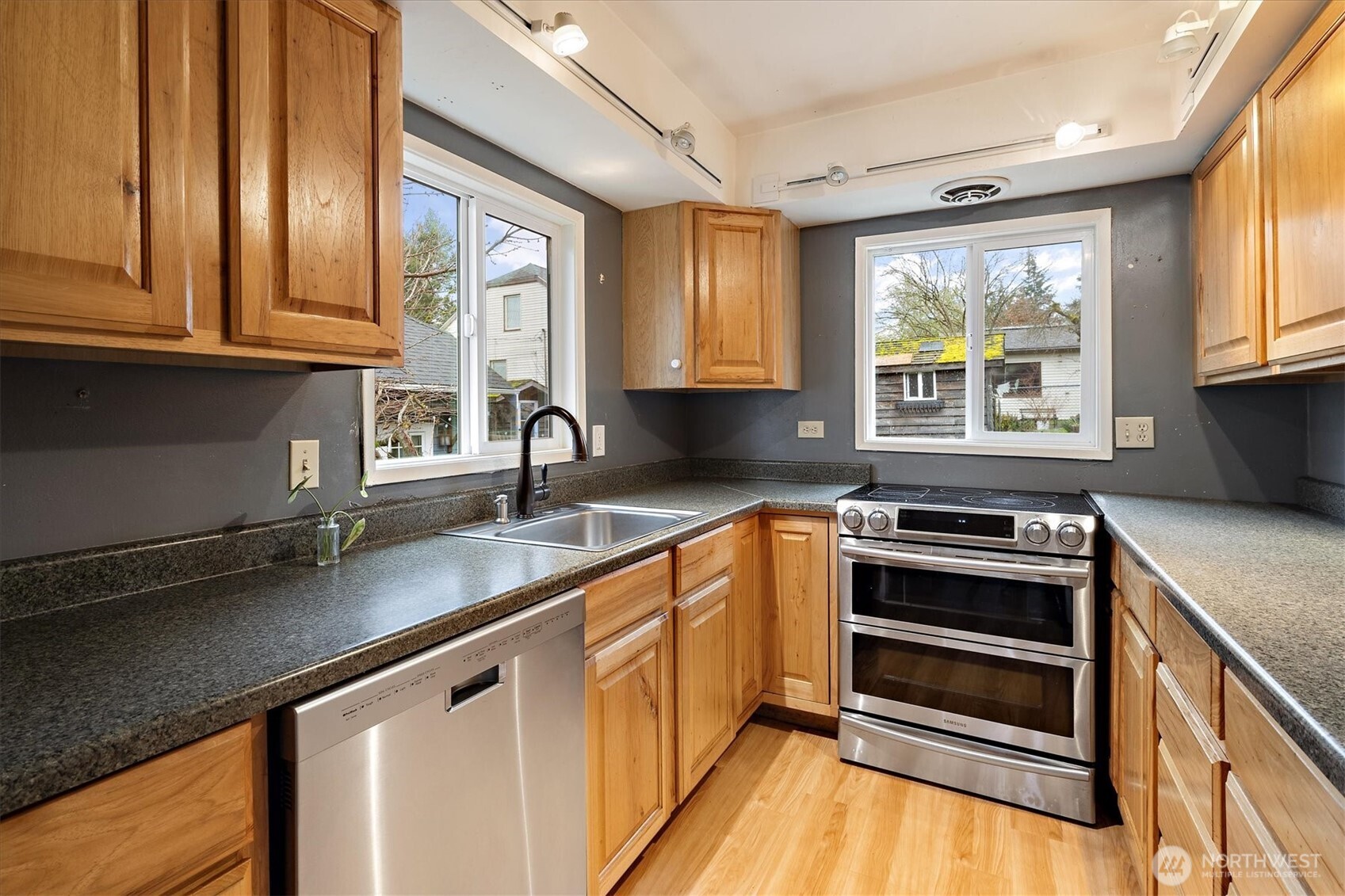 Updated kitchen with newer appliances