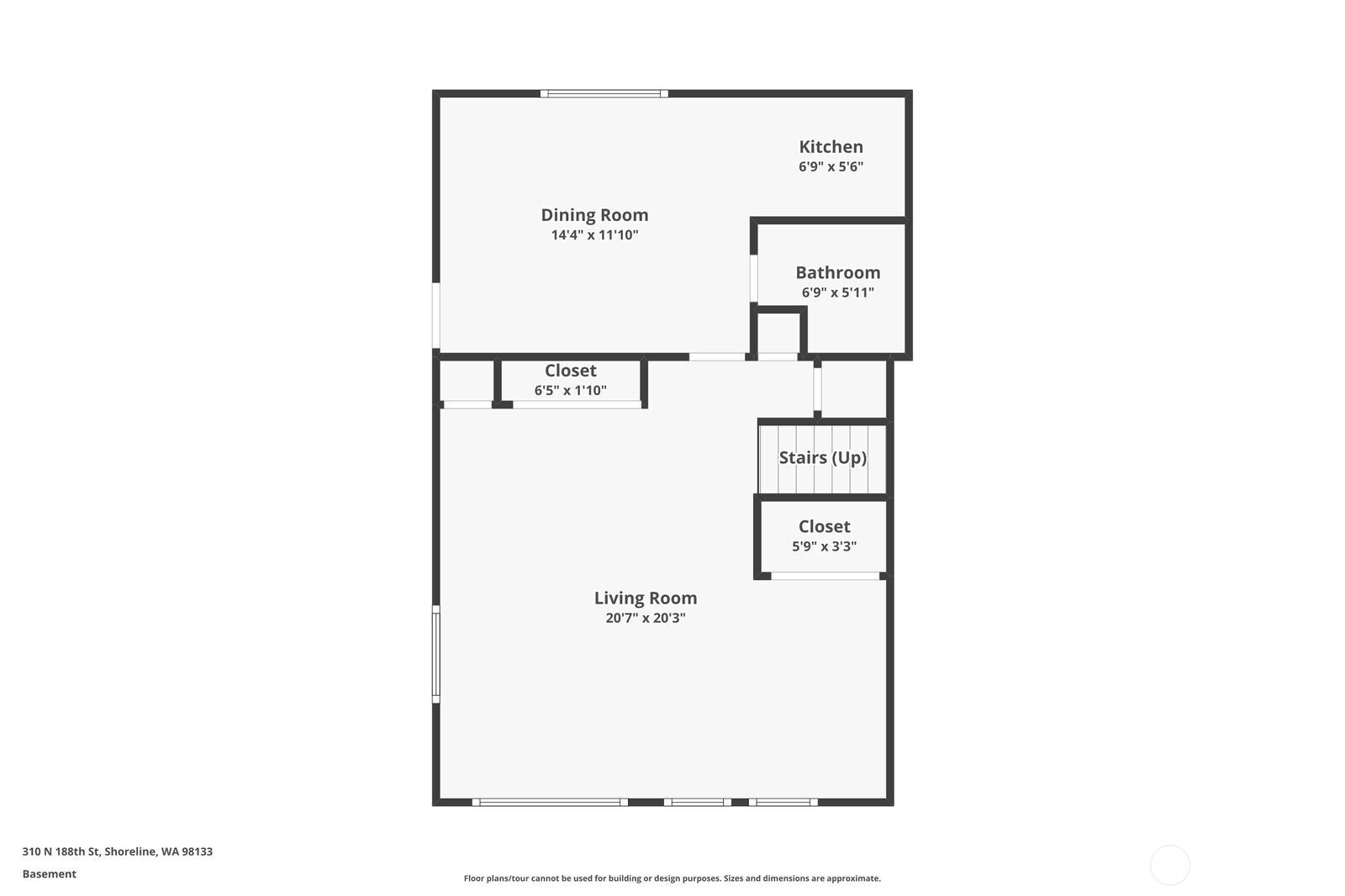 Floorplan for permitted ADU.