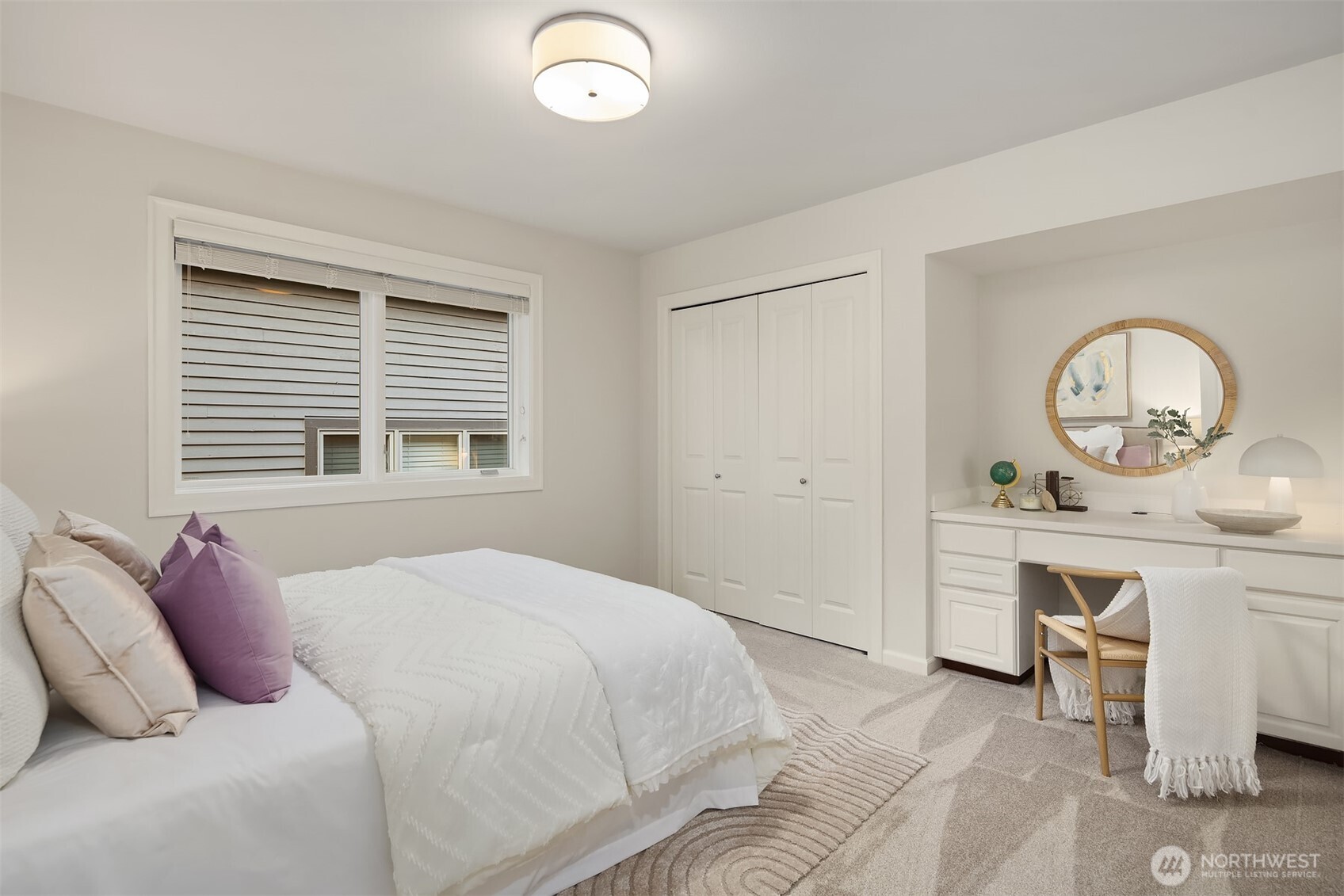 Upper level bonus room/5th bedroom with closet and secret attic playroom.