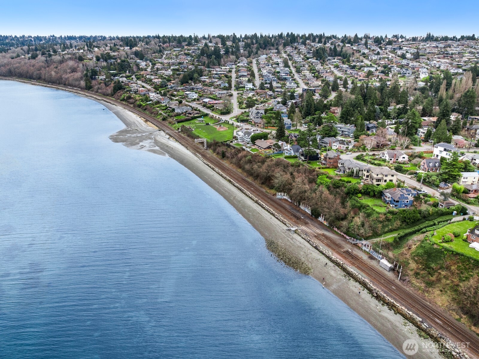 North Beach from above