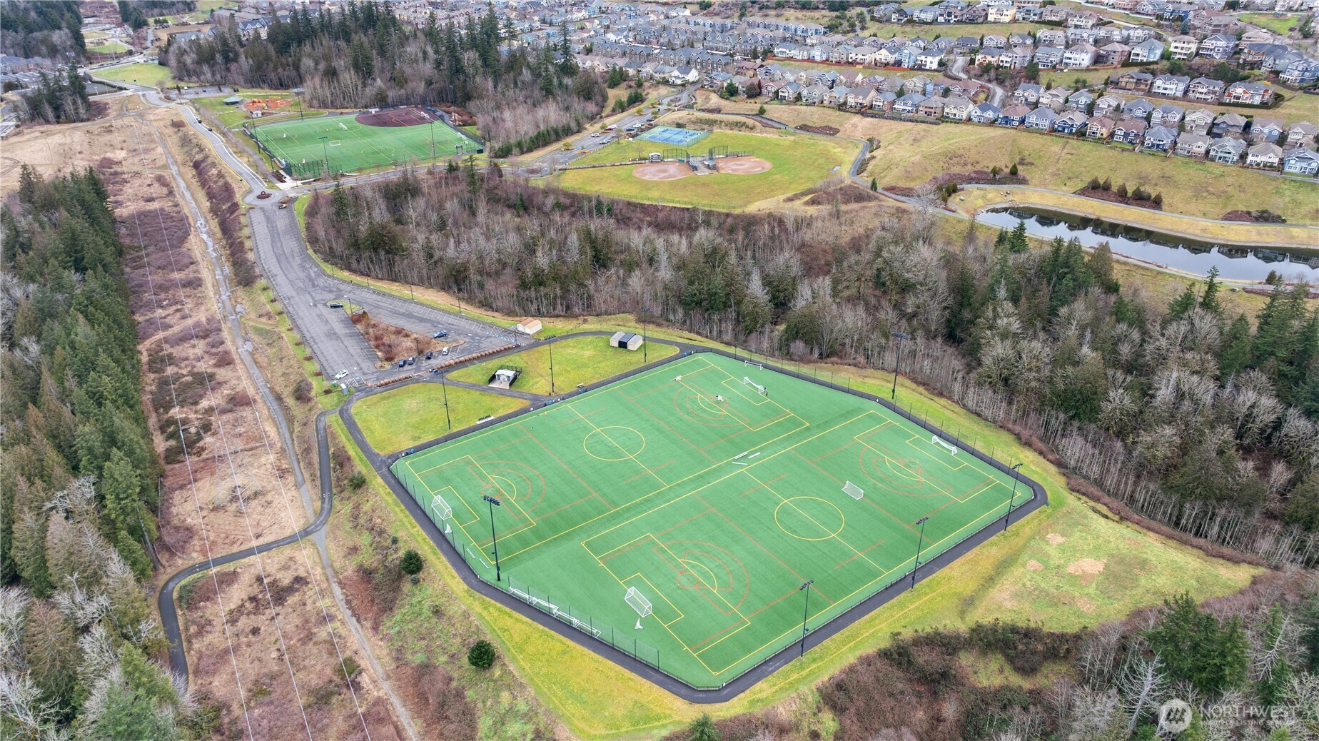 Issaquah Highlands - Parks, Sports Fields, Sports Courts.