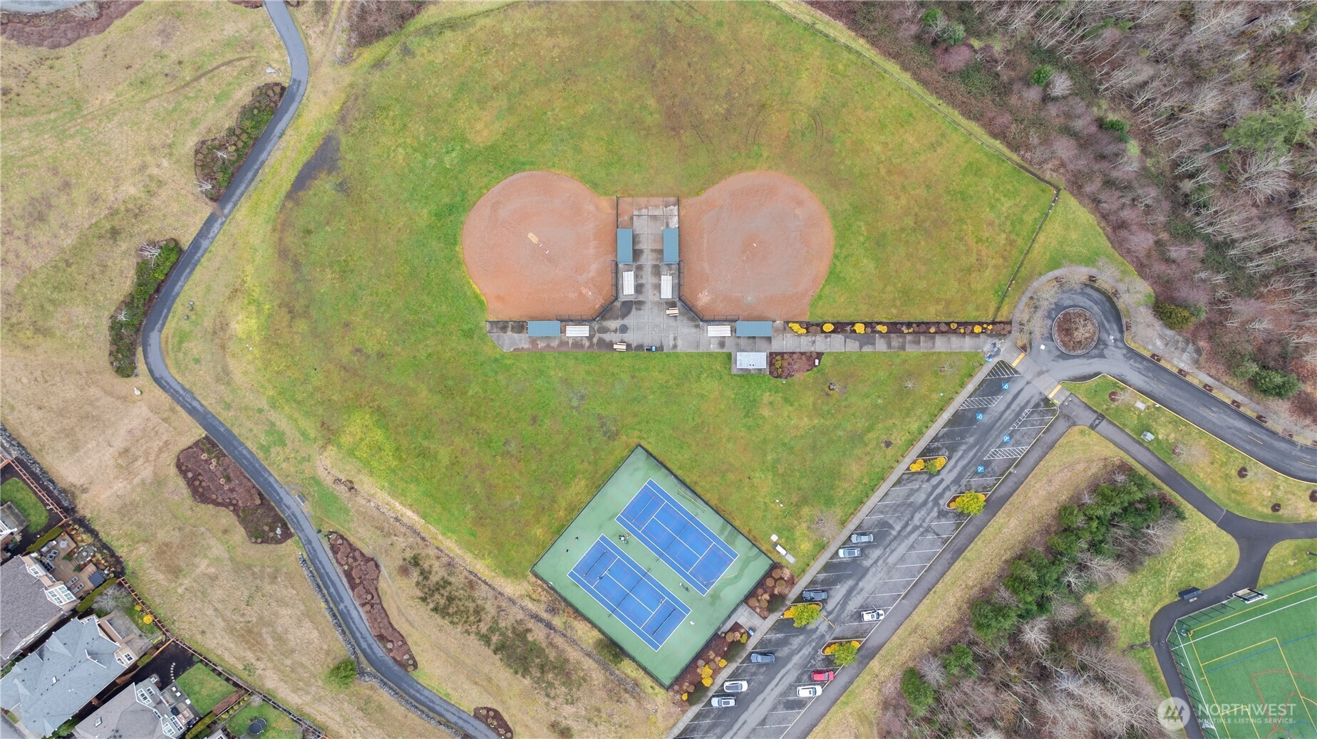 Issaquah Highlands - Tennis Courts and Baseball Fields.