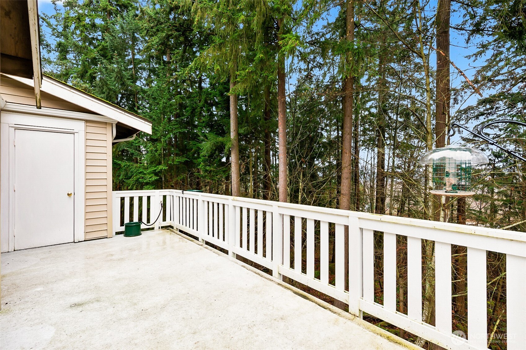 Storage Closet off Deck