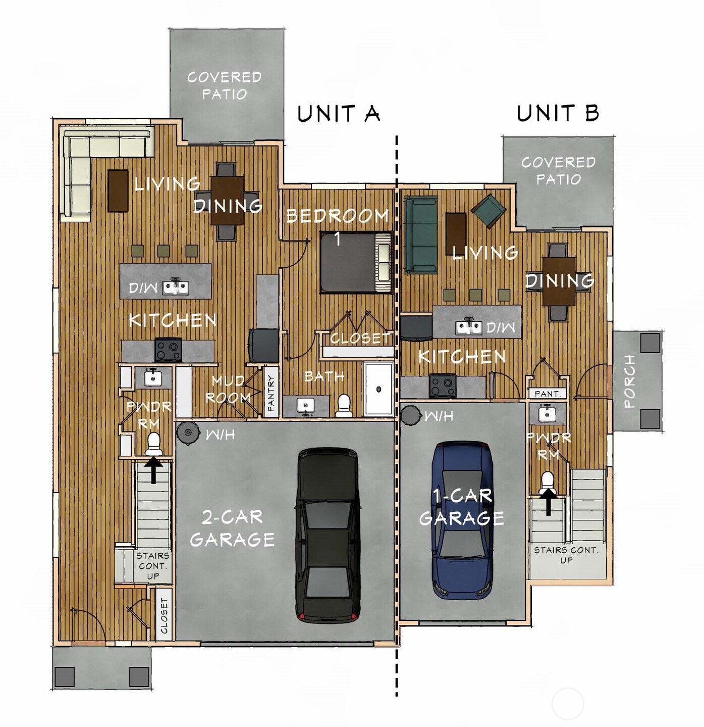 Floorplan: Level 1