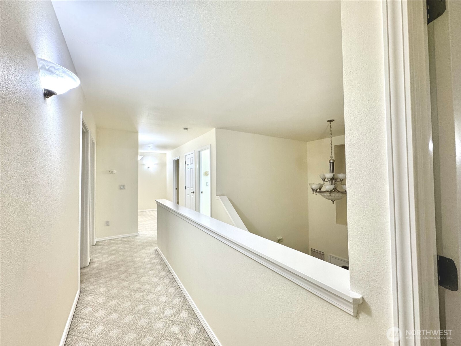 Upstairs hallway from Primary Bedroom