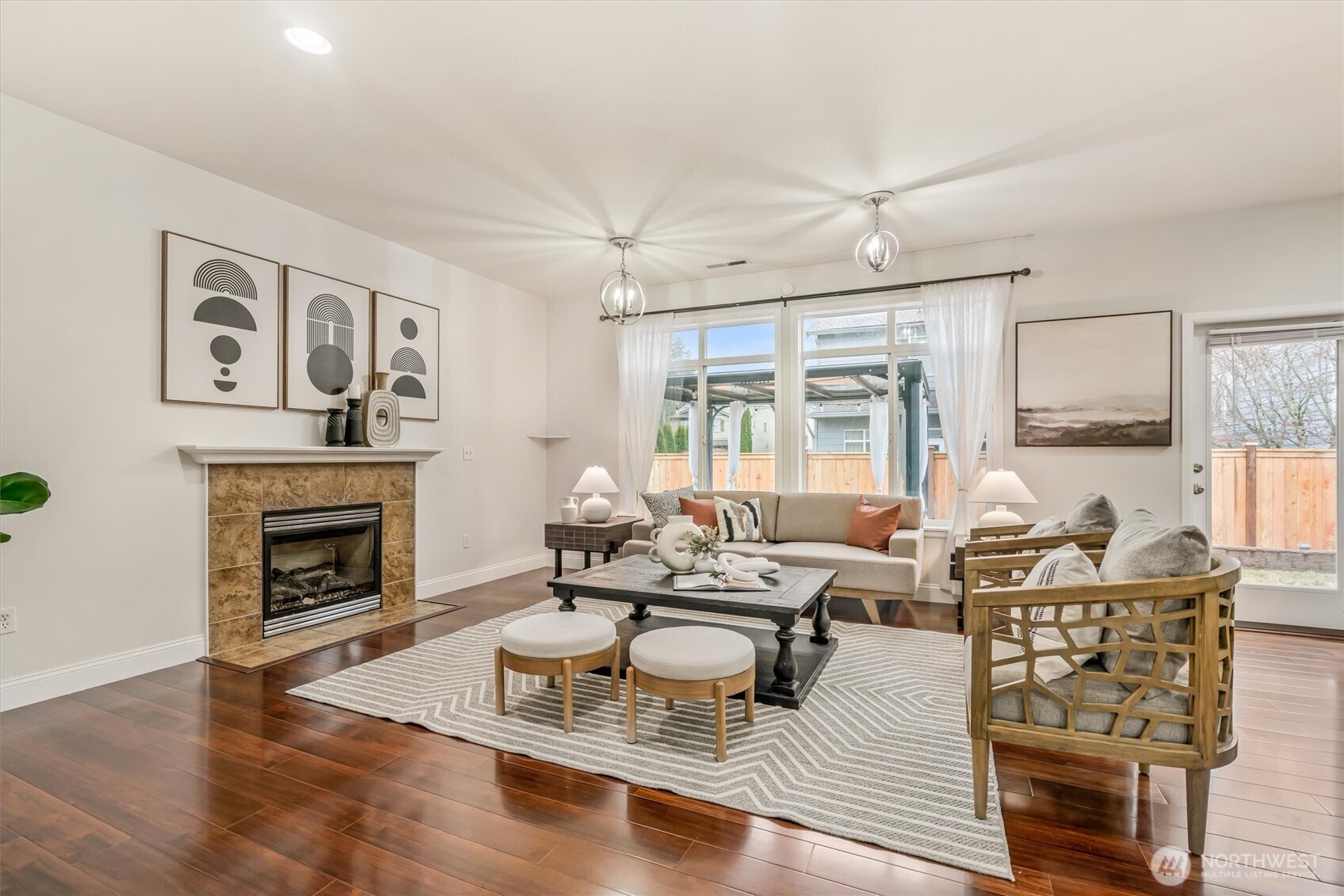 Inviting and cozy Living Room