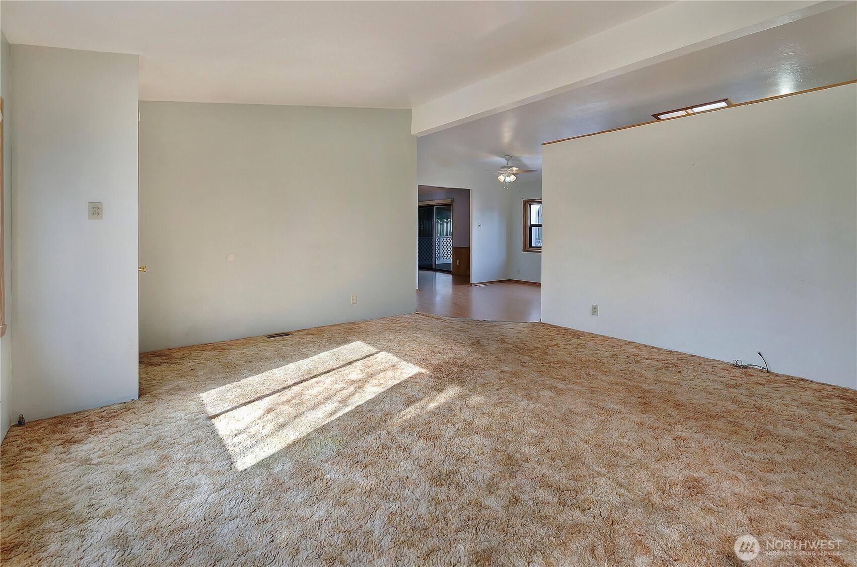 Living room from primary door