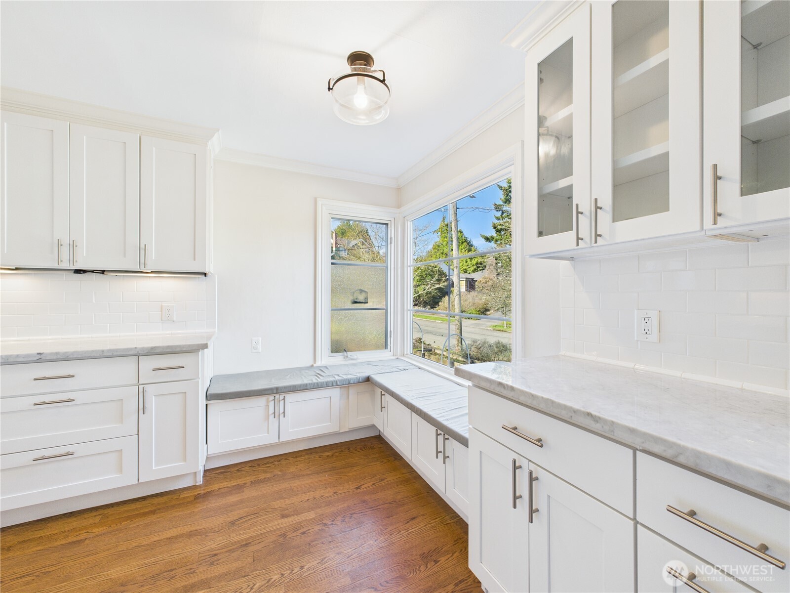 Chef kitchen with custom cabinets