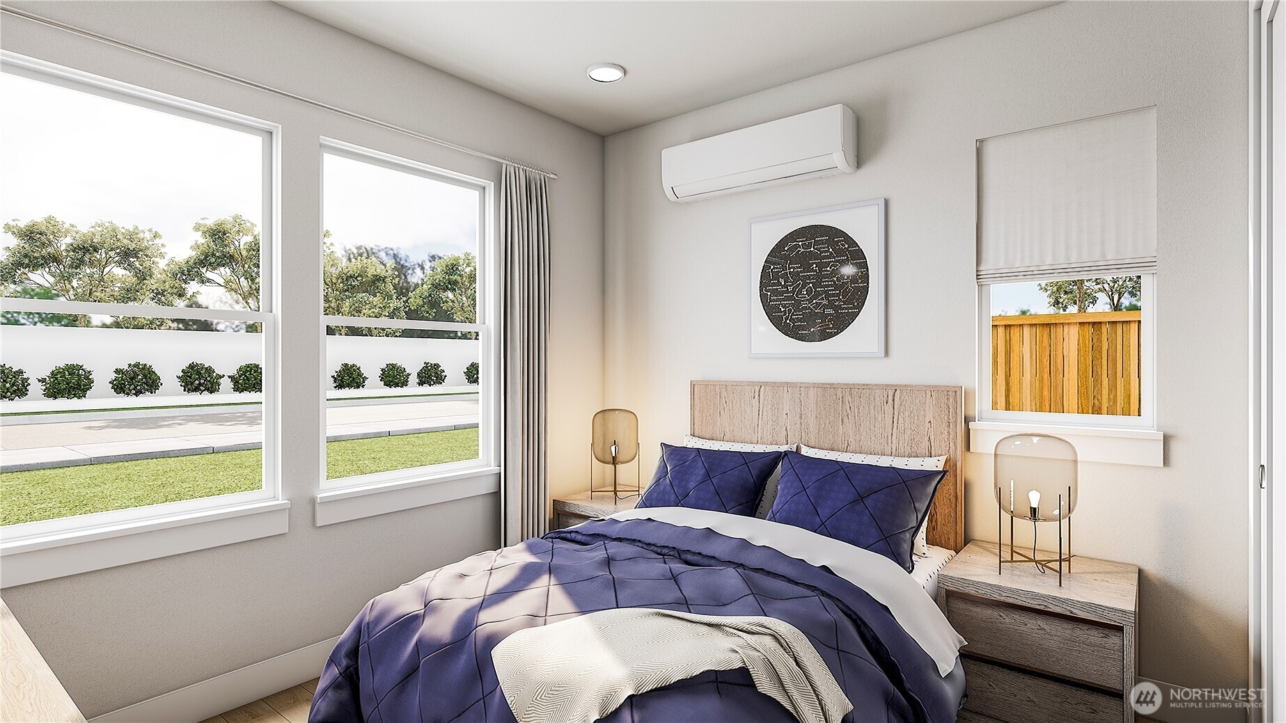 Secondary bedroom- (Façade, Ext Colors, Interior Photos & Floor Plans for illustrative purposes only. Actual Facade, Ext Colors, Interiors & Floor Plans may differ.)