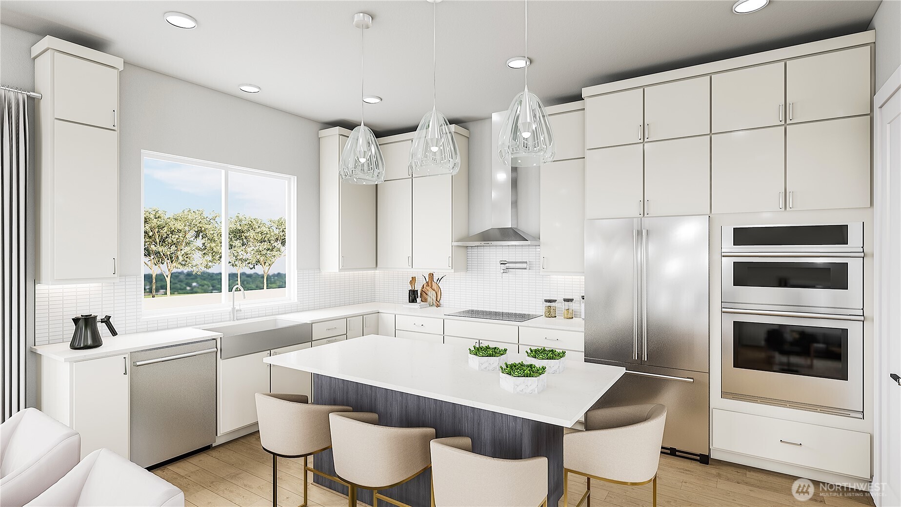 Kitchen- (Facade, Ext Colors, Interior Photos & Floor Plans for illustrative purposes only. Actual Facade, Ext Colors, Interiors & Floor Plans may differ.)