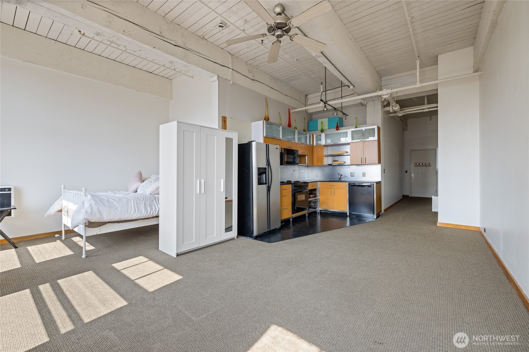 Open concept with nook