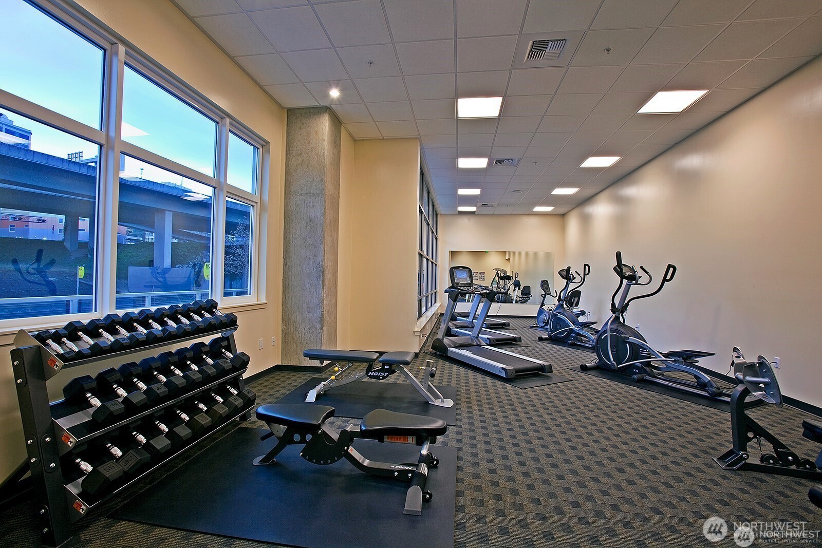 The fitness center is  always open - no excuses!