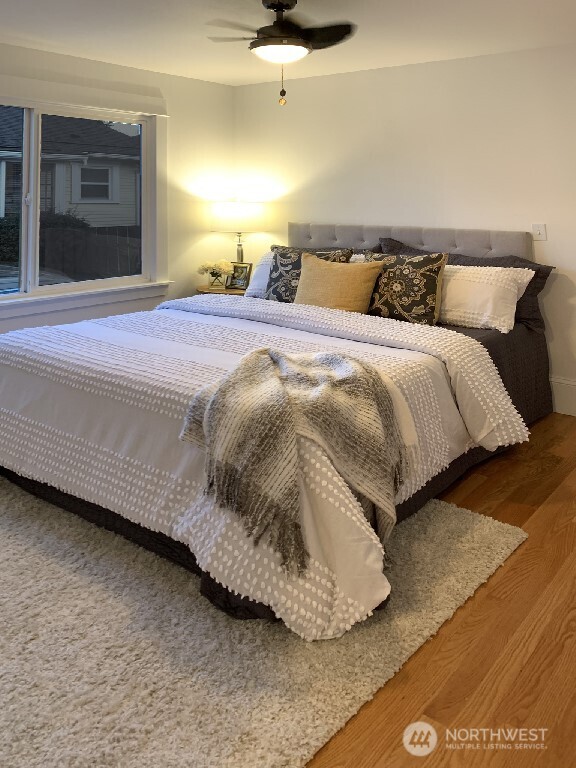 Another view of the bedroom. This bedroom also connects to one of the other bedrooms. That gives options to create a walk-in closet, a nursery or ?