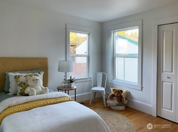 This is the bedroom that connects to the previous bedroom in the photos. How will use this space?