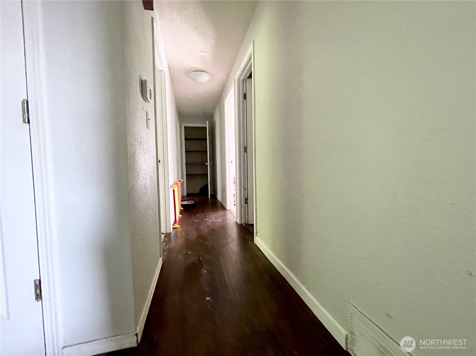 Hallway to bedrooms and bathrooms