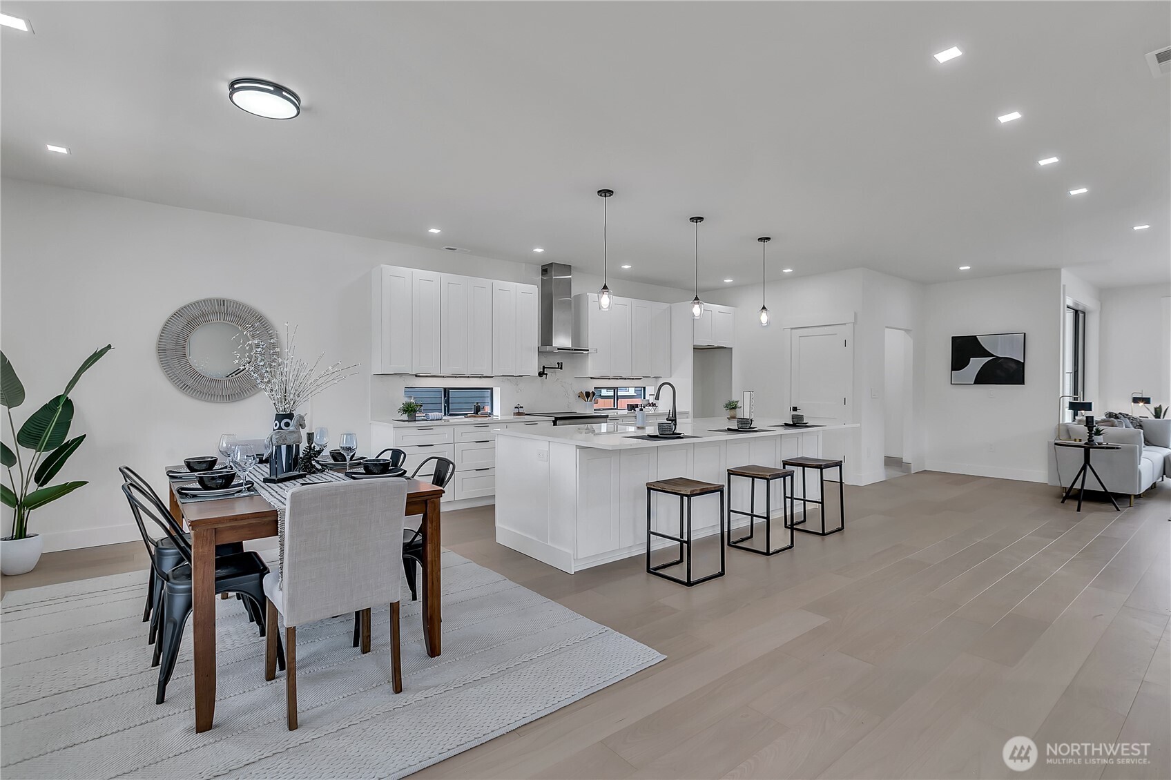 Open Plan from entry