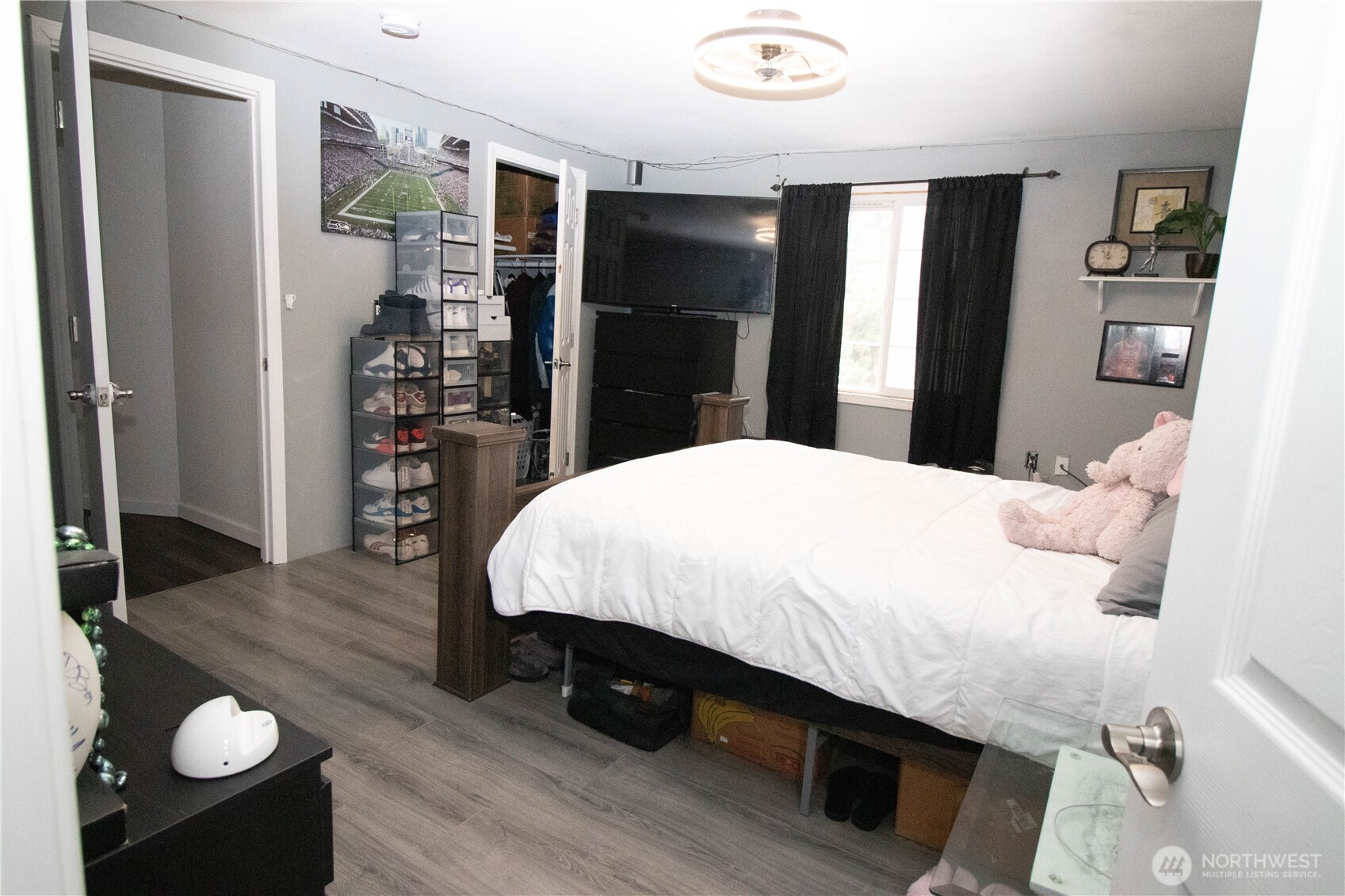 Get a look at the Walk in closet!