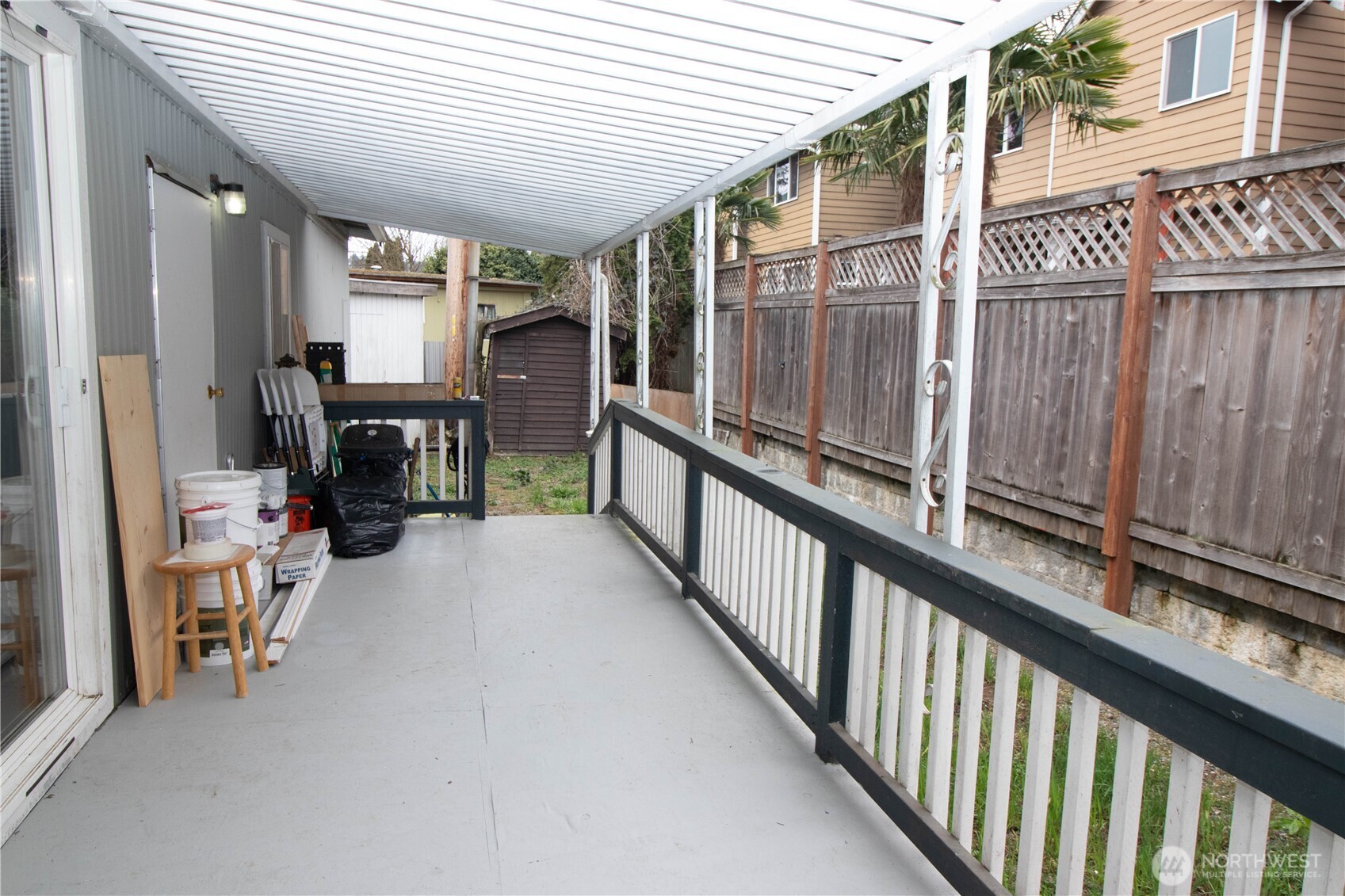 This Back deck goes on for days!