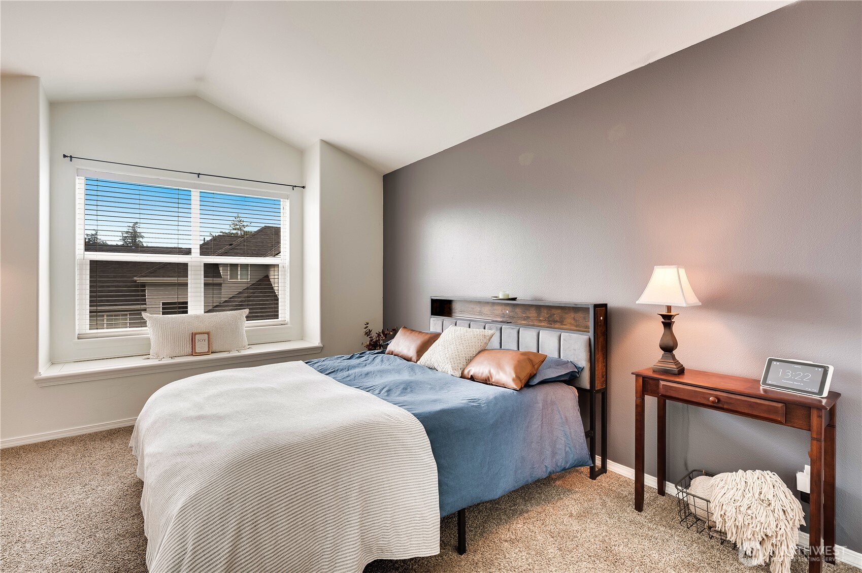 Primary suite with large bath and huge walk-in closet