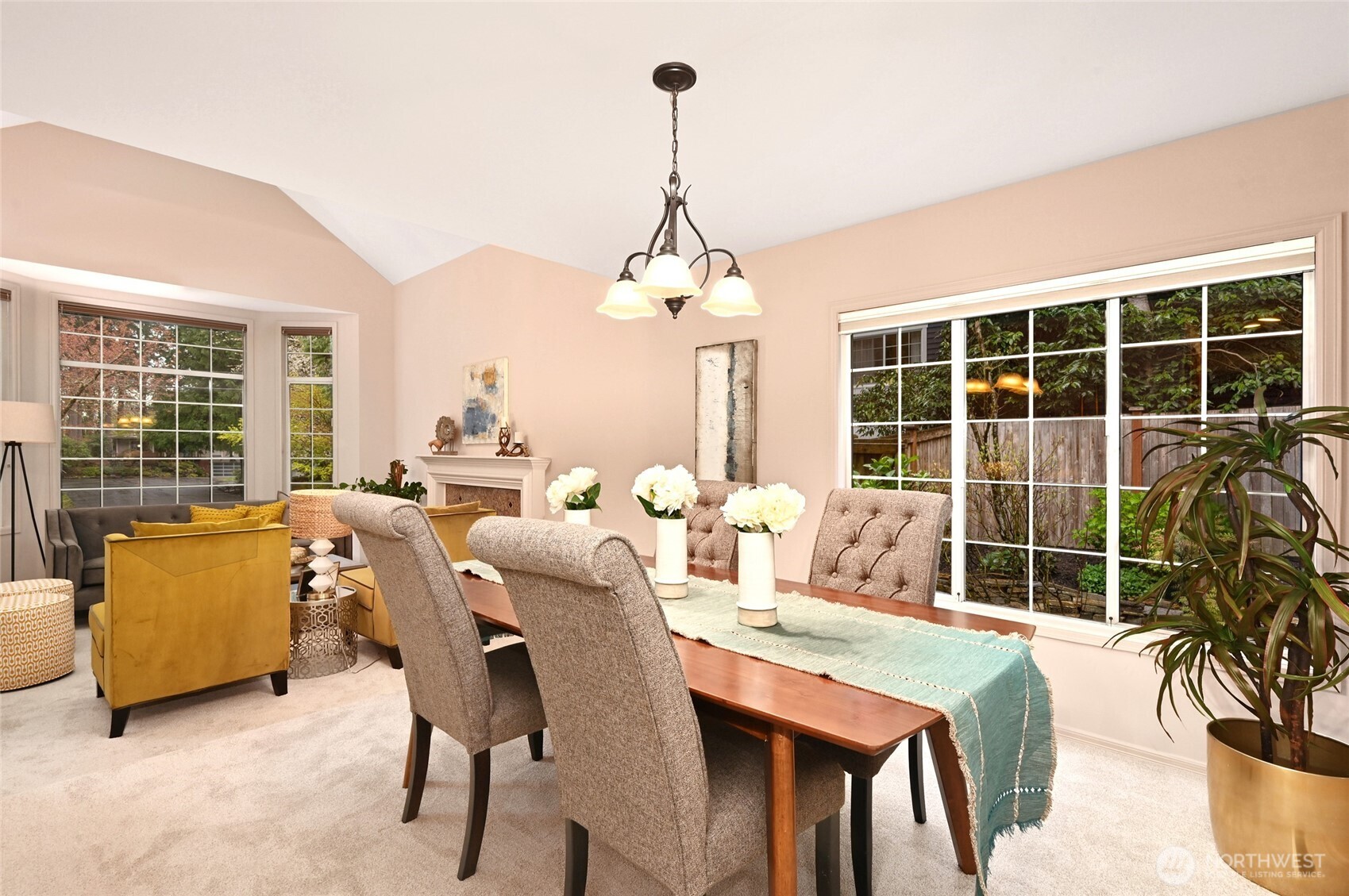 coupled with nook facing the backyard,