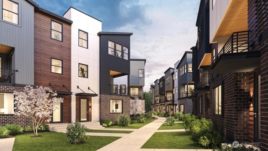 First floor of the Kinney with one bedroom and 3/4 bath