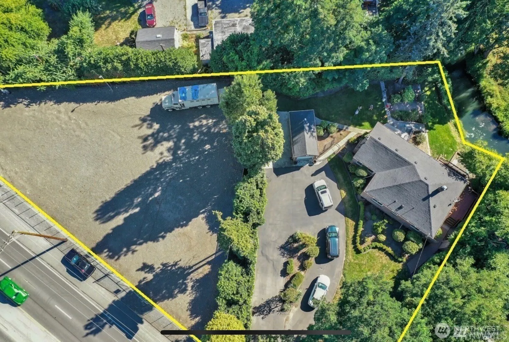 .83 Acres! Home and Lot are on the same Parcel