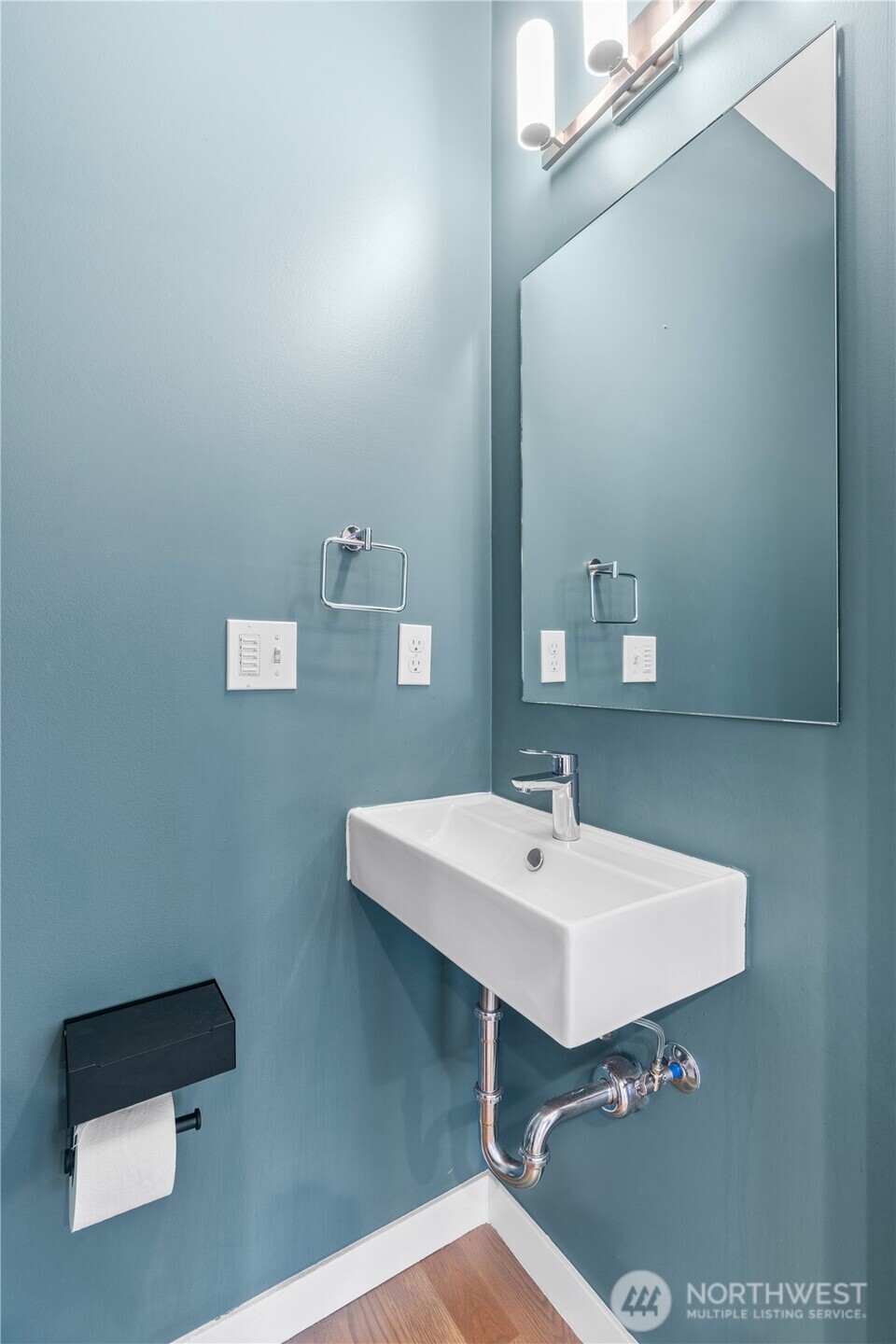 Second floor half bath