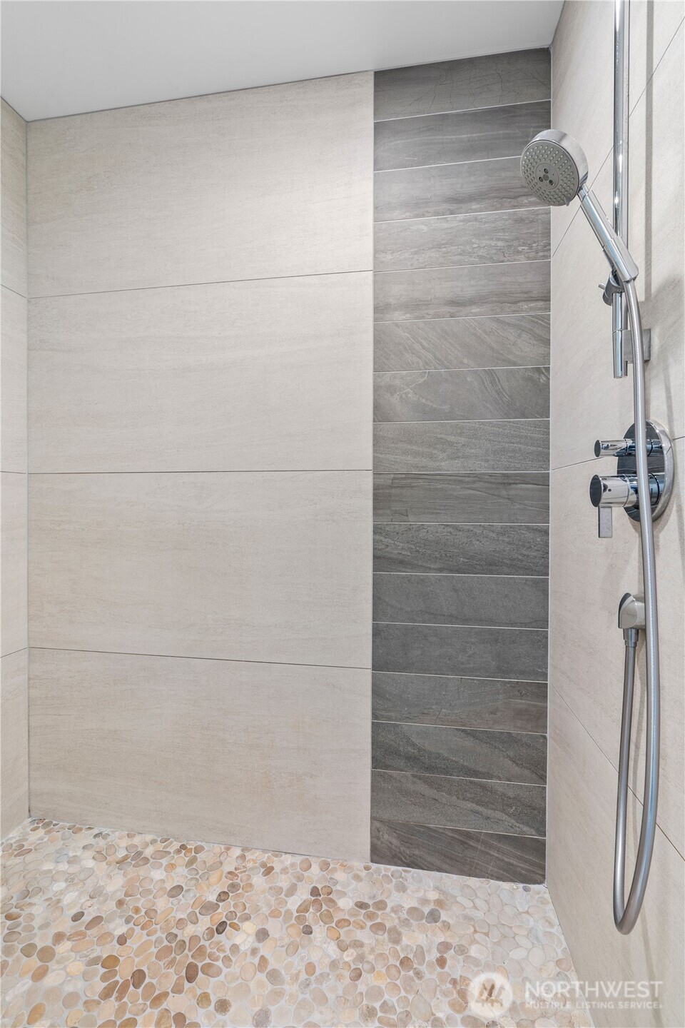 Large walk-in shower