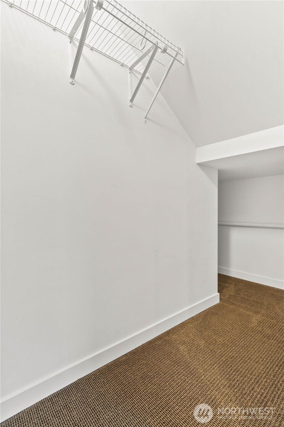 Walk-in closet on ground floor