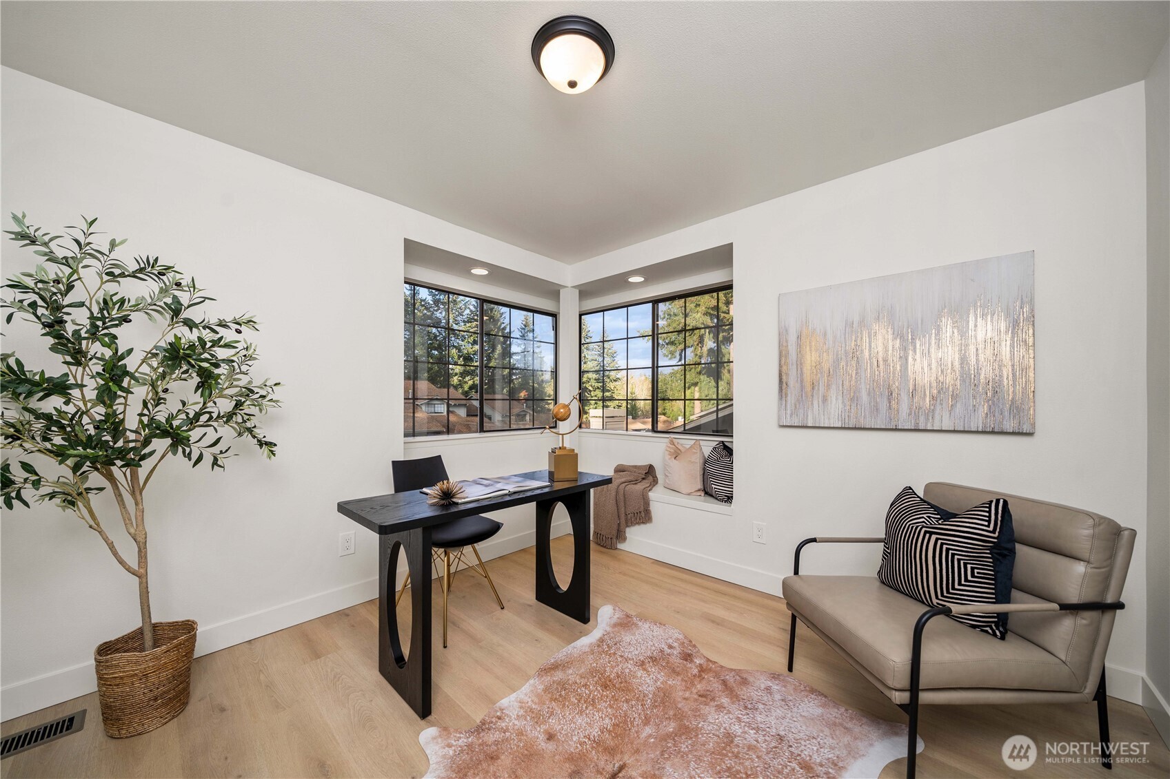 Bedroom upstairs can be your personal office or bedroom