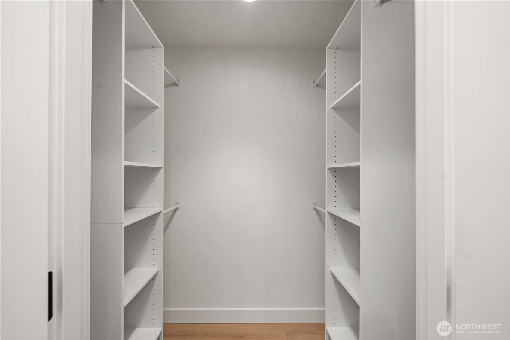 Primary walk in closet