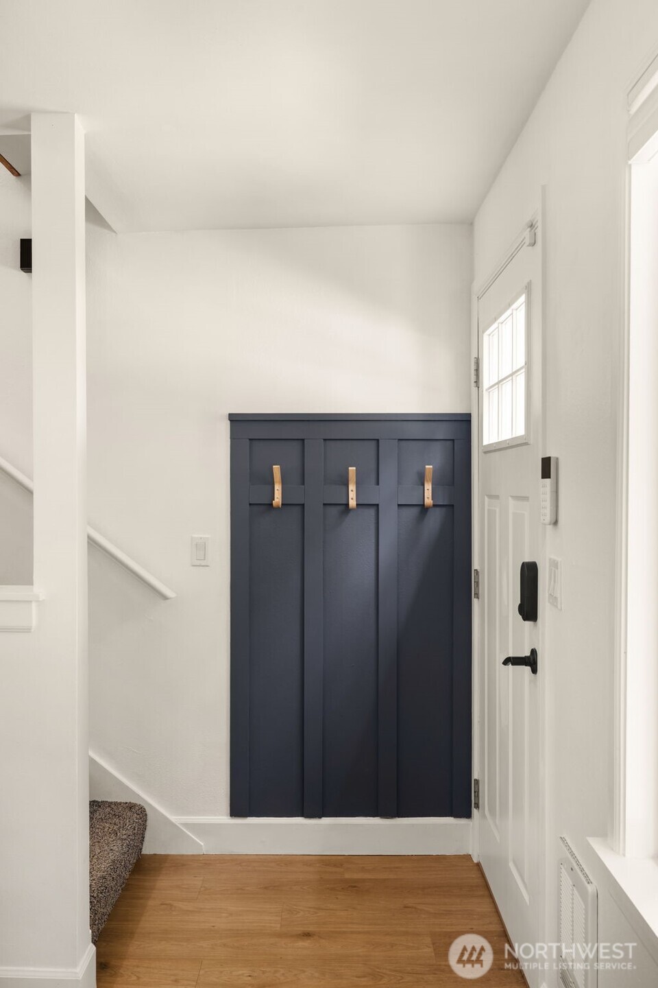 Numerous details and touches give this townhome a fun, fresh feeling