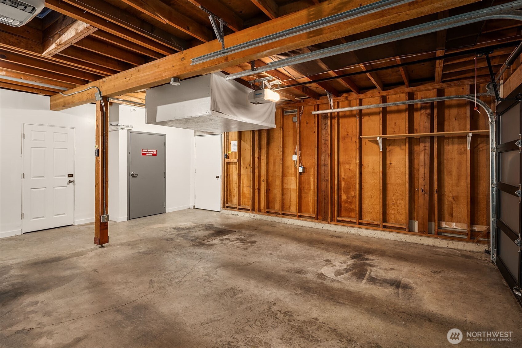 Secured 1 car garage + storage. 2nd parking space reserved uncovered.