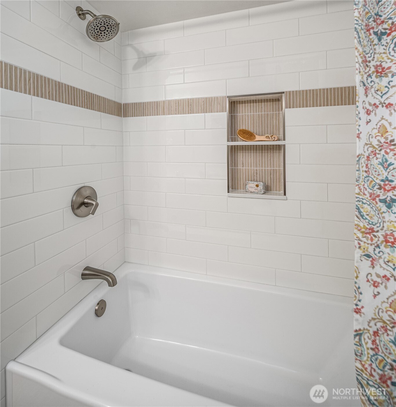 Brand new shower and fixture.