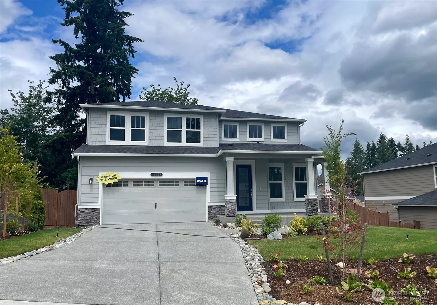 Photo rendering is representational. Actual home is under construction and finishes, elevation, and paint colors may vary. See site agent for details.