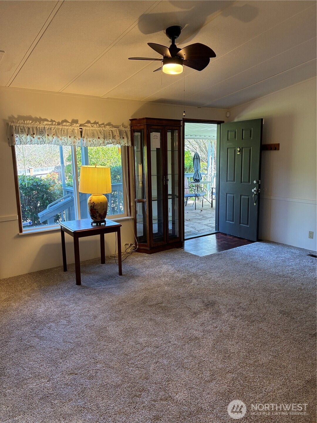 Front Door to Porch and Deck