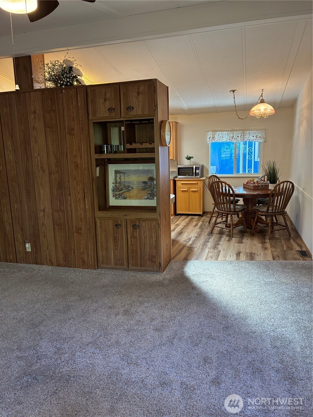 View of Dining Area from Living Room