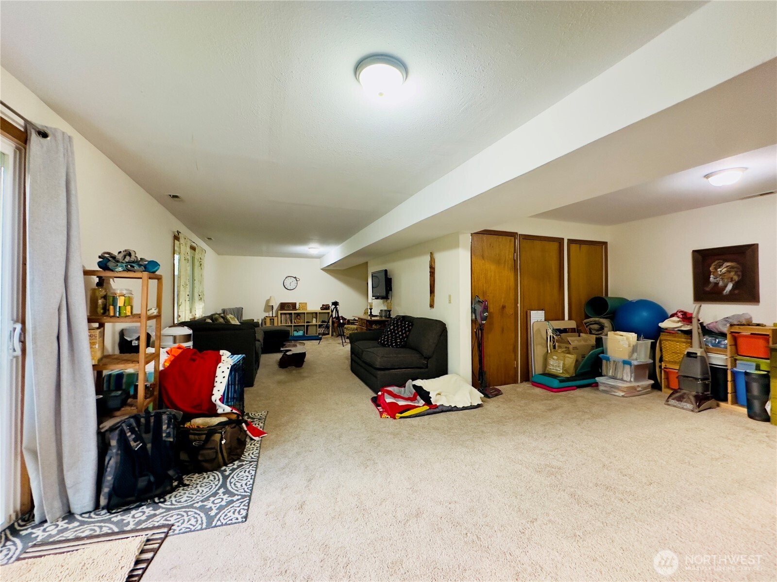 Fourth bedroom on lower floor with 3/4 bathroom